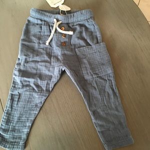 Zara baby boy collection-drawstring pants